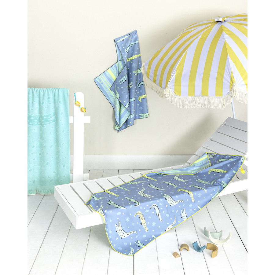 Πετσέτα Θαλάσσης Παιδική (70x10) Διπλής όψης Μικροϊνες Nima Rokko