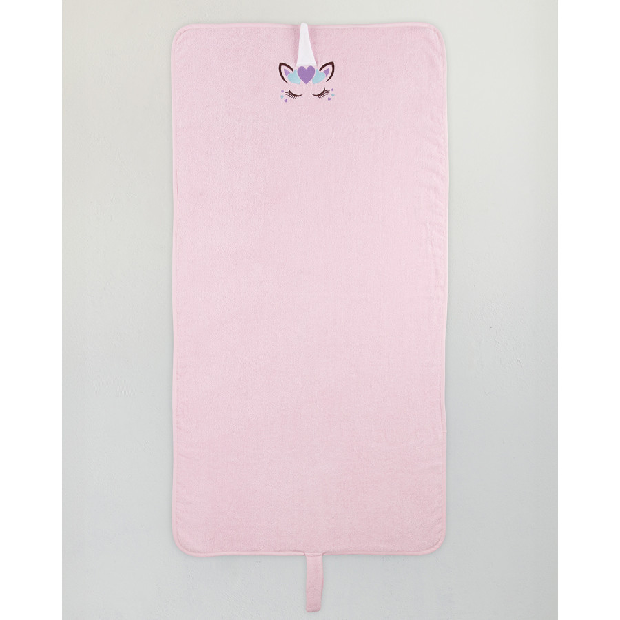 Πετσέτα Θαλάσσης Παιδική (70x140) Βαμβακερή Βελουτέ Nima Uniheart