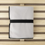 Πετσέτα Θαλάσσης (90x160) Μονόχρωμη Microfiber 200 γραμ/τμ Nima Riva Gray