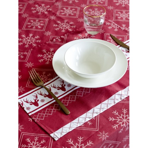 Σετ 2 τεμάχια Σουπλά (35x50) Χριστουγεννιάτικα Nima Christmas Day