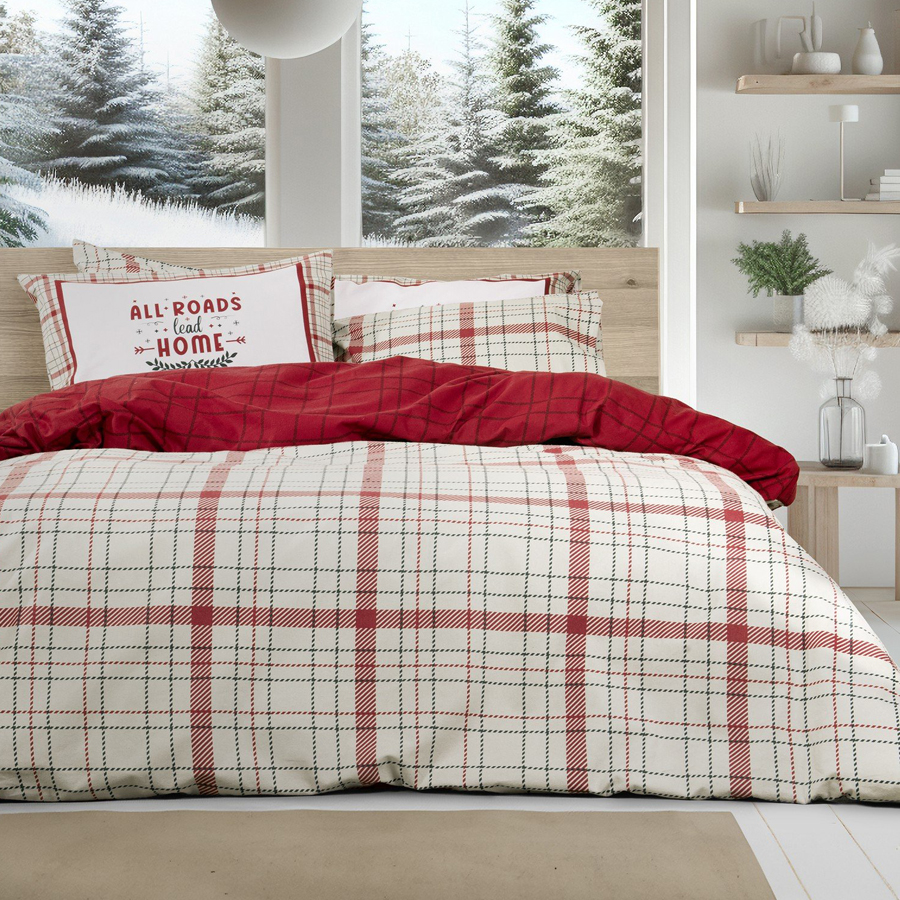 Σετ Παπλωματοθήκη Φανελένια Μονή (160x240) με Πάνελ Μαξιλαροθήκη Nima Home Bliss Σετ Παπλωματοθήκη Φανελένια Μονή (160x240) με Πάνελ Μαξιλαροθήκη Nima Home Bliss