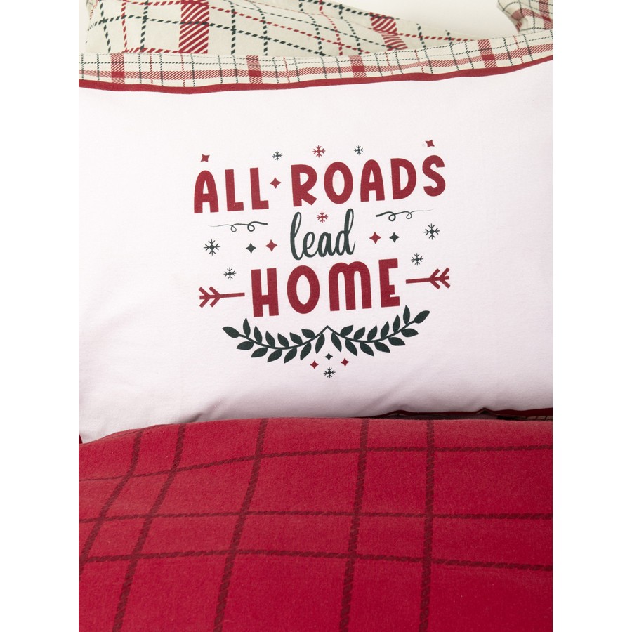 Σετ Παπλωματοθήκη Φανελένια Μονή (160x240) με Πάνελ Μαξιλαροθήκη Nima Home Bliss Σετ Παπλωματοθήκη Φανελένια Μονή (160x240) με Πάνελ Μαξιλαροθήκη Nima Home Bliss