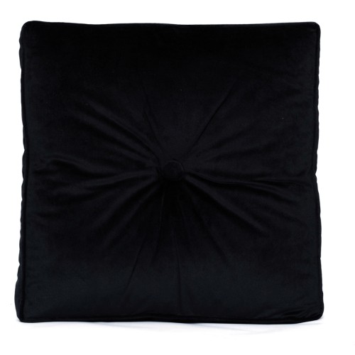 Διακοσμητικό Μαξιλάρι (45x45) Βελουτέ Palamaiki Velvet Feel VF807 Black