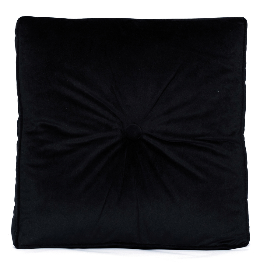 Διακοσμητικό Μαξιλάρι (45x45) Βελουτέ Palamaiki Velvet Feel VF807 Black