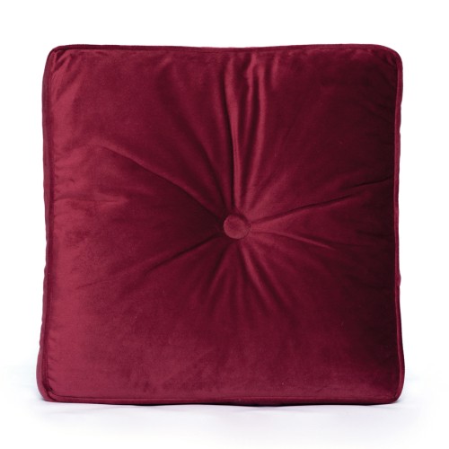 Διακοσμητικό Μαξιλάρι (45x45) Βελουτέ Palamaiki Velvet Feel VF807 Bordeaux