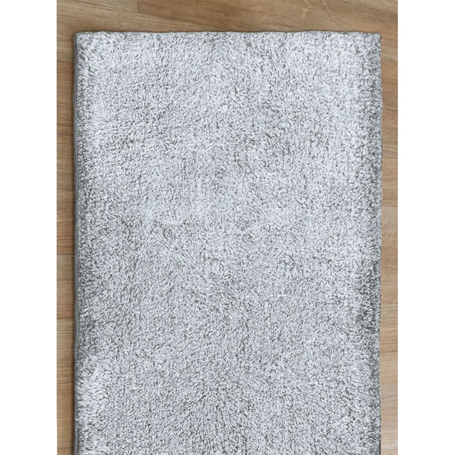 Πατάκι Μπάνιου (60x120) από Βαμβάκι και Μπαμπού Palamaiki Bampa Silver