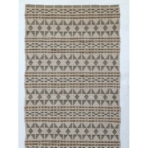 Ταπέτο-Πατάκι (60x120) Βαμβακερό με Φυσική Γιούτα Palamaiki Lopa Beige