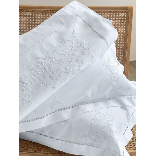 Σετ Σεντόνια Υπέρδιπλα (225x275) Παραδοσιακά Βαμβακερά Palamaiki Natali