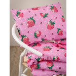 Μαξιλαροθήκες 2 τεμάχια Παιδικές (52x72) Βαμβακερές Palamaiki MK776 Φράουλες