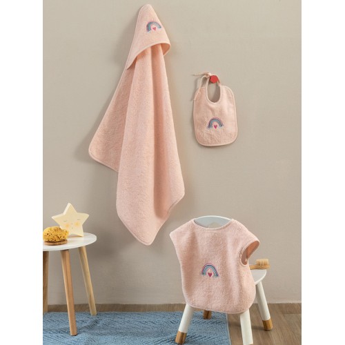 Σετ Λουτρού Βρεφικό (37x40+20x25+75x75) Palamaiki Baby Joia BJ567