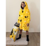 Κουβέρτα Με Μανίκια Και Κουκούλα Παιδική (Νο 3-6) Fleece-Sherpa Palamaiki Cositos Aek