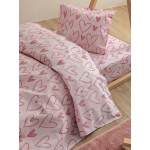 Πάπλωμα Μονό Παιδικό (160x240) Βαμβακερό Palamaiki MK773 Καρδιές