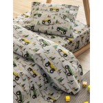 Σετ Σεντόνια Μονά Παιδικά (170x260) Βαμβακερά Palamaiki MK775 Τζιπάκια στα Βουνά