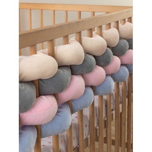 Πάντα Κούνιας Μπεμπέ (6x220) Palamaiki Paffy Beige