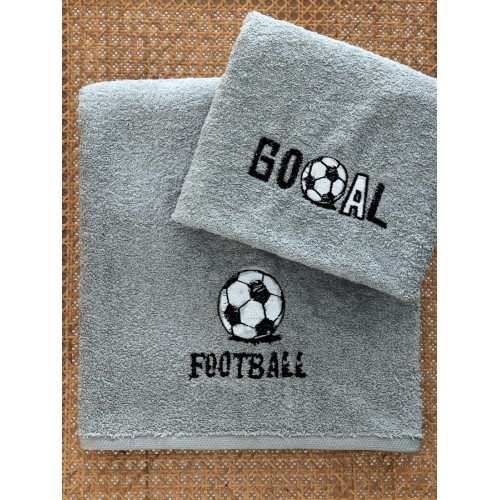 Σετ Πετσέτες 2 τεμαχίων Παιδικές (Χειρός | Λουτρού) Palamaiki Goal