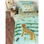 Κουβερτοπαπλώμα Παιδικό Μονό (160x220) με Flannel και Sherpa (Προβατάκι) Palamaiki SW100