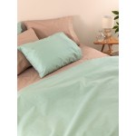 Παπλωματοθήκη Υπέρδιπλη (240x250) Βαμβακερή 144 Κλωστών Μονόχρωμο Palamaiki Totem Mint