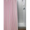 Κουρτίνα Μπάνιου (180 x 200) υφασμάτινη αδιάβροχη Palamaiki Stripe Pink