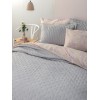 Κουβερλί Μονό (160x240) Μονόχρωμο Palamaiki Alison grey