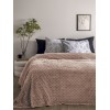 Κουβέρτα Μονή (160x220) Flannel Fleece Palamaiki Aster Beige