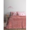 Κουβέρτα Μονή (160x220) Flannel Fleece Palamaiki Aster Rose