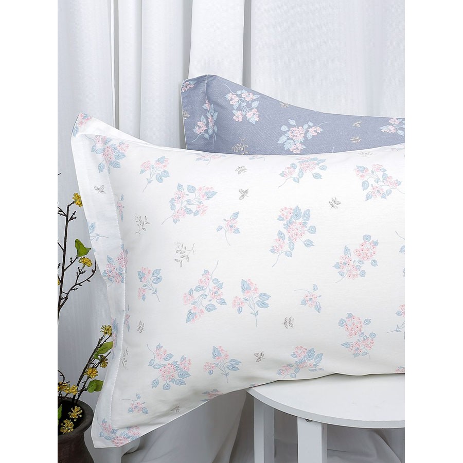 Σετ Πάπλωμα με Σεντόνια Υπέρδιπλο (230x250) Βαμβακοσατέν Palamaiki Bed In A Bag B0700 Λευκό