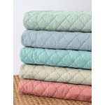 Κουβερλί Μονό (160x240) Με Μαξιλαροθήκη Μονόχρωμο Palamaiki Jenn/2 Ivory