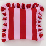 Διακοσμητική Μαξιλαροθήκη (50x50) με Βολάν Palamaiki City Life AS125