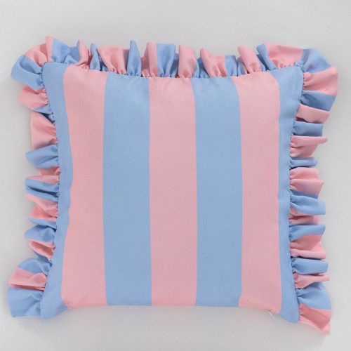 Διακοσμητική Μαξιλαροθήκη (50x50) με Βολάν Palamaiki City Life AS127