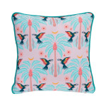 Διακοσμητική Μαξιλαροθήκη (43x43) Τυπωτή με Λουλούδια Palamaiki Flower AS121