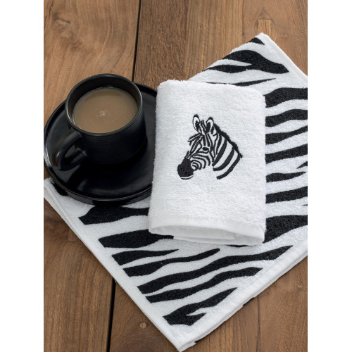 Σετ 2τεμ Πετσέτες Κουζίνας (30x50) με Ζέβρα Palamaiki MH400 Zebra