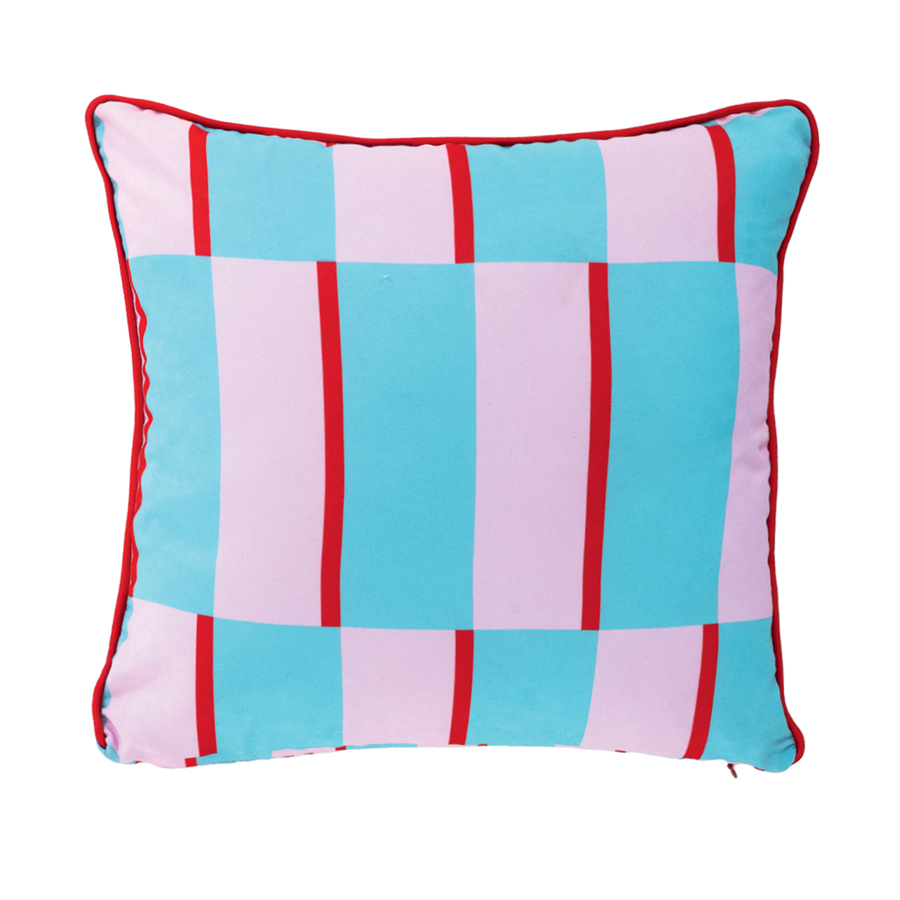 Διακοσμητική Μαξιλαροθήκη (43x43) Τυπωτή με γεωμετρικά σχέδια Palamaiki Time AS123