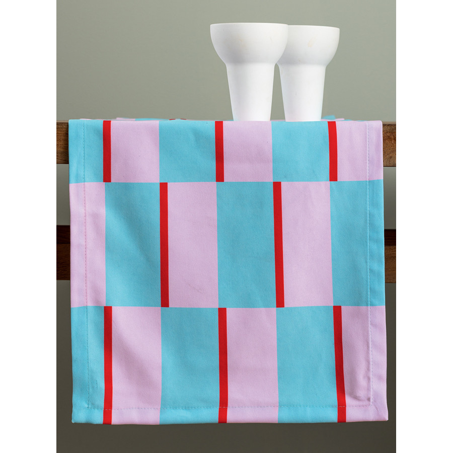 Τραβέρσα Τραπεζιού - Runner (40x150) με γεωμετρικά σχήματα Palamaiki Time RUN103