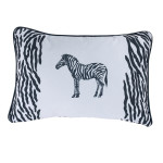 Διακοσμητική Μαξιλαροθήκη (40x60) Τυπωτή με Ζέβρα Palamaiki Zebra AS118