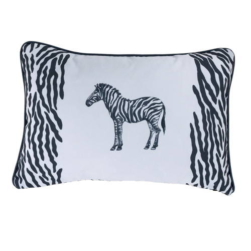 Διακοσμητική Μαξιλαροθήκη (40x60) Τυπωτή με Ζέβρα Palamaiki Zebra AS118
