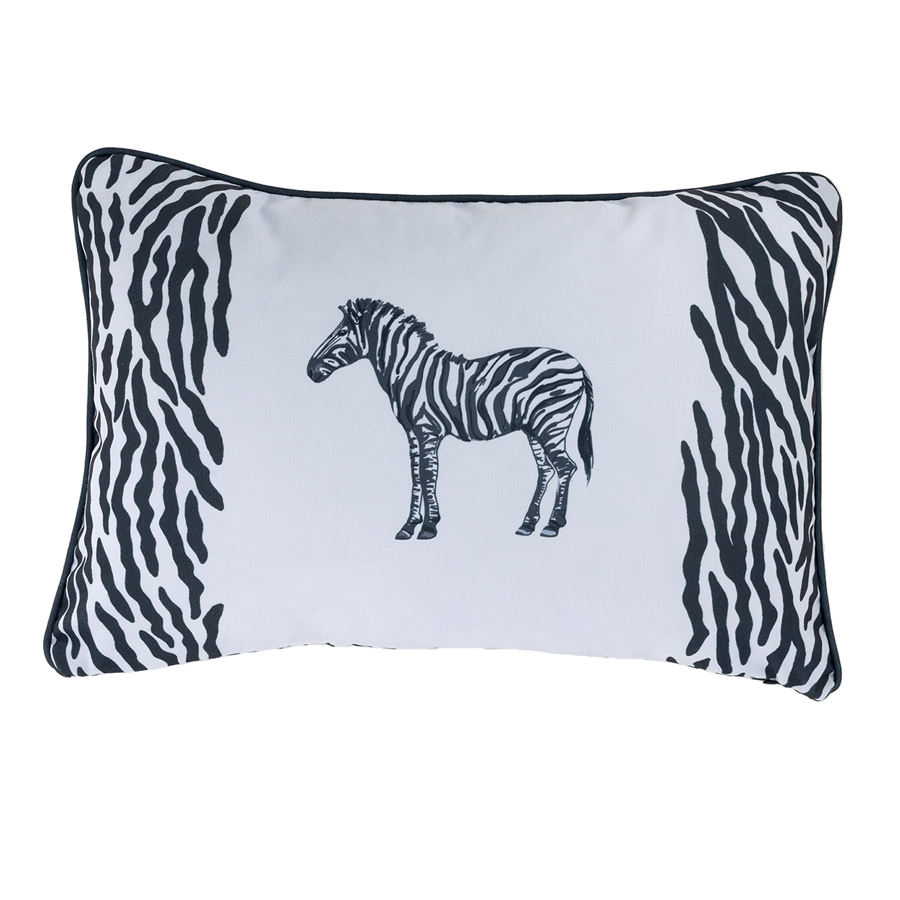 Διακοσμητική Μαξιλαροθήκη (40x60) Τυπωτή με Ζέβρα Palamaiki Zebra AS118