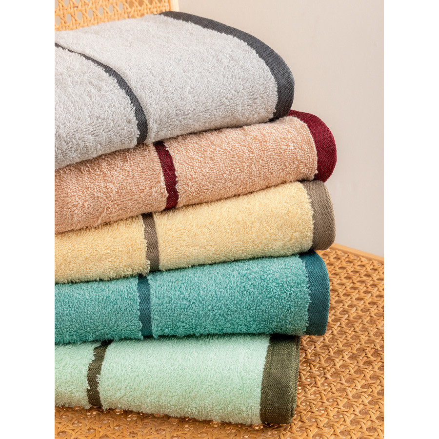 Σετ Πετσέτες 3 τεμ (Χειρός|Προσώπου|Λουτρού) Μονόχρωμες με Μπορντούρα Palamaiki Fivi Silver