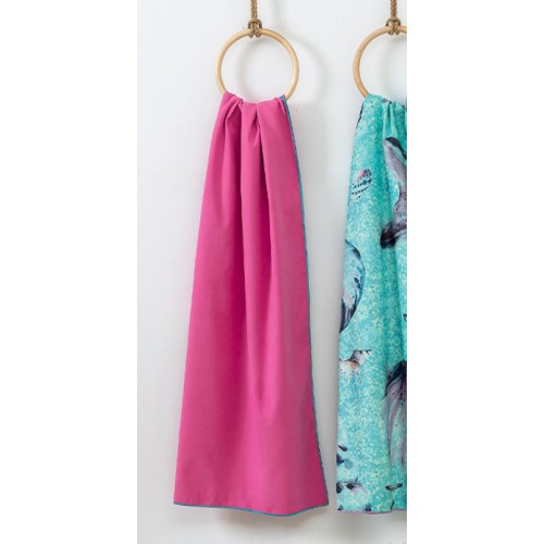 Πετσέτα Θαλάσσης (90x160) Palamaiki Active Pink