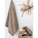 Πετσέτα Προσώπου (50x90) Βαμβακερή 500 γραμ/τμ Palamaiki Brooklyn Moka