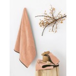 Σετ Πετσέτες 3 τεμ (Χειρός|Προσώπου|Λουτρού) Βαμβακερές 500 γραμ/τμ Palamaiki Brooklyn Peach