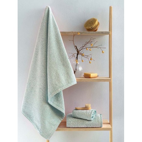 Σετ Πετσέτες 3 τεμ (Χειρός|Προσώπου|Λουτρού) Μονόχρωμες Palamaiki Harvey Green