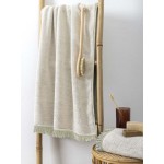 Πετσέτα Προσώπου (50x90) Μονόχρωμη με Κρόσσι 600 γραμ/τμ Palamaiki Iggy green