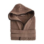 Μπουρνούζι (Small) με Κουκούλα Palamaiki Bridge Taupe