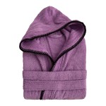 Μπουρνούζι (XLarge) με Κουκούλα Palamaiki Bridge Violet