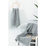 Σετ Πετσέτες 3 τεμ (Χειρός|Προσώπου|Λουτρού) Βαμβακερές 600 γραμ/τμ Palamaiki Roke Grey