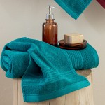 Πετσέτα Χεριών (30x50) Βαμβακερή 600 γραμ/τμ Palamaiki Roke Petrol