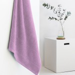 Σετ Πετσέτες 3 τεμ (Χειρός|Προσώπου|Λουτρού) Βαμβακερές 600 γραμ/τμ Palamaiki Roke Violet