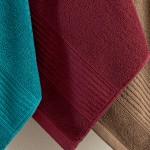 Σετ Πετσέτες 3 τεμ (Χειρός|Προσώπου|Λουτρού) Βαμβακερές 600 γραμ/τμ Palamaiki Roke Wine