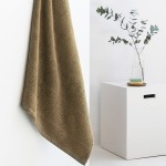 Σετ Πετσέτες 3 τεμ (Χειρός|Προσώπου|Λουτρού) Βαμβακερές 600 γραμ/τμ Palamaiki Roke Khaki