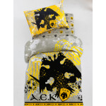 Σετ Παπλωματοθήκη Μονή (170x250) Βαμβακερή Διπλής Όψης 144 κλωστές Aek 1924 AEK9